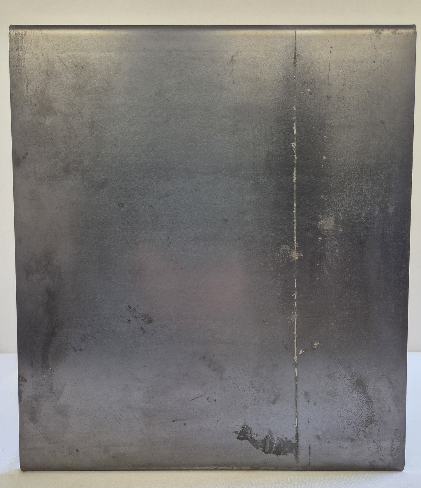Steel side table